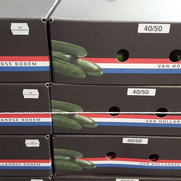 1-regelig, etik 26x12 en 25x16mm