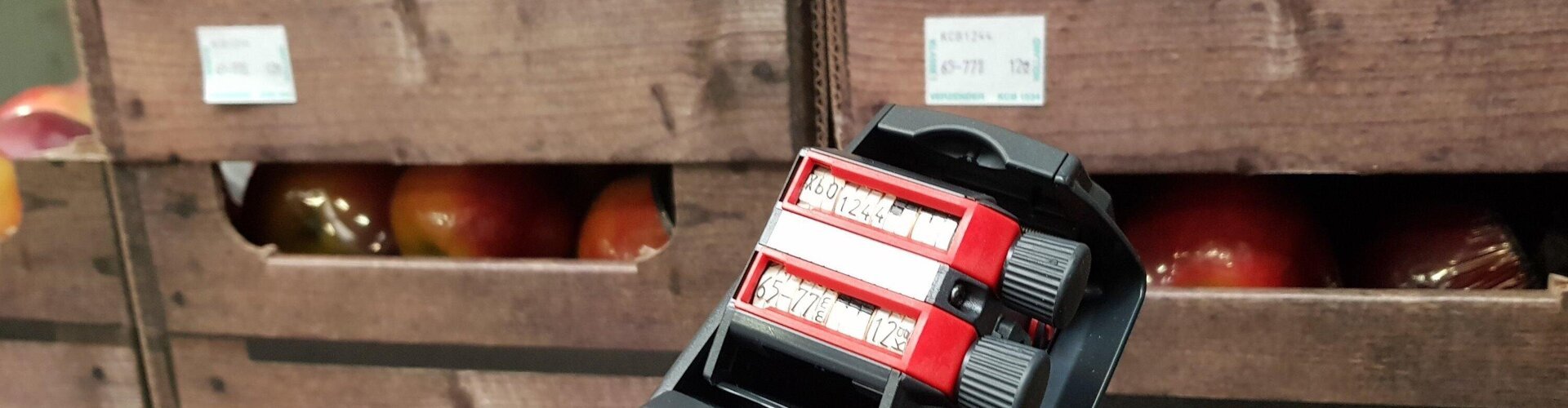 2-regelig, etik 37x28mm