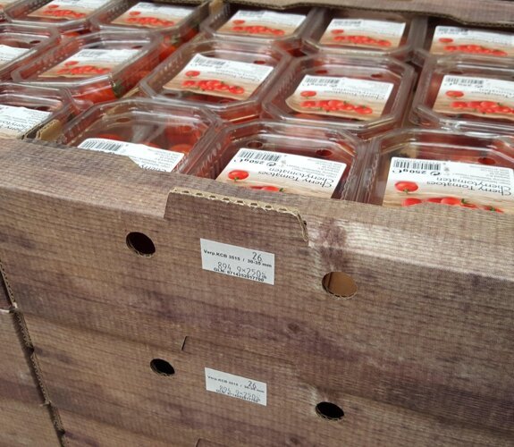 2-regelig, etik 37x19mm