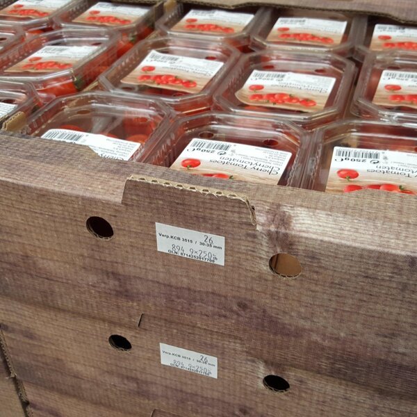 2-regelig, etik 37x19mm